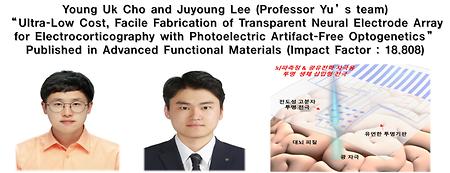 Young Uk Cho and Juyoung Lee (Professor Yu’s team) “Ultra-Low Cost, Facile Fabrication of Transparent Neural Electrode A
